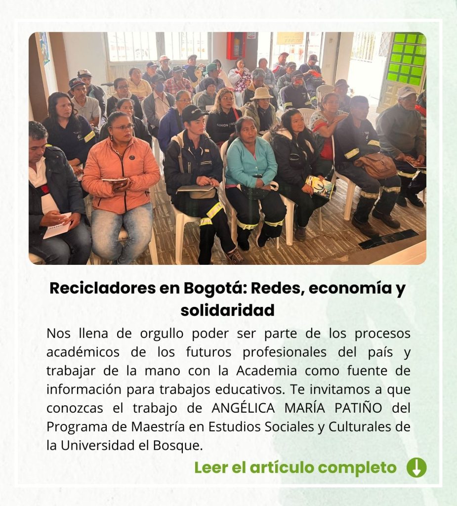 Recicladores en bogota